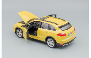 PORSCHE Cayenne Turbo (2010), Yellow