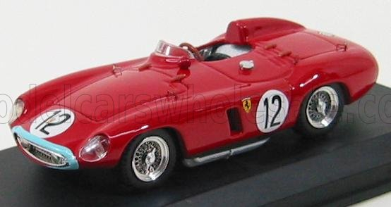 FERRARI 750 Monza Spider 3.0l Ch.0440 Team Helde №12 24h Le Mans (1955) J.lucas - Helde, Red