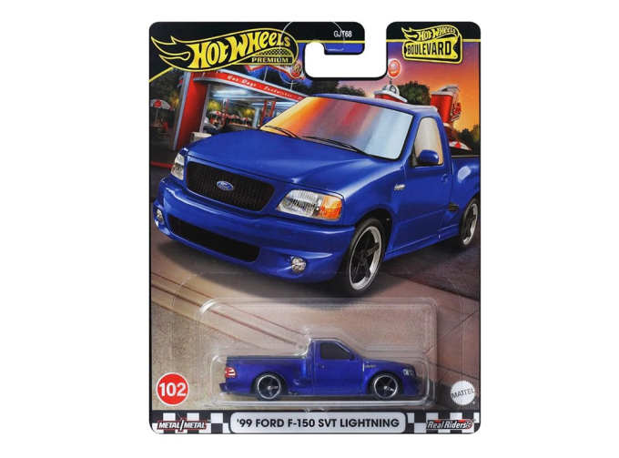 FORD F-150 SVT Lightning pick-up (1999), dark blue