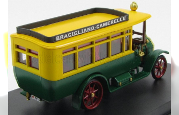 FIAT 18bl Autobus Bracigiano - Camarelle (1916), Green Yellow