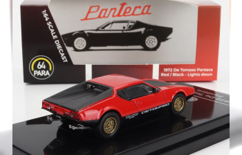 DE TOMASO Pantera Lhd (1972) - Light Down, Red Black