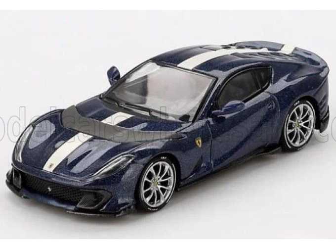 FERRARI 812 Competizione (2021), Blue Tour De France White