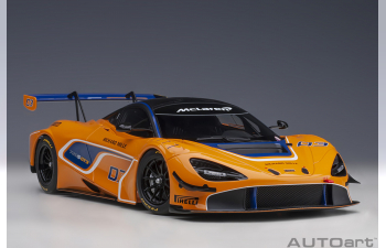 McLAREN 720S GT3 Presentation Car #03, orange