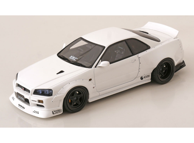 NISSAN Skyline GT-R (R34) KRC (2019), white