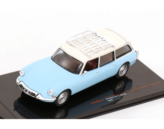 CITROEN Id19 Break Sw Station Wagon (1960), Light Blue White