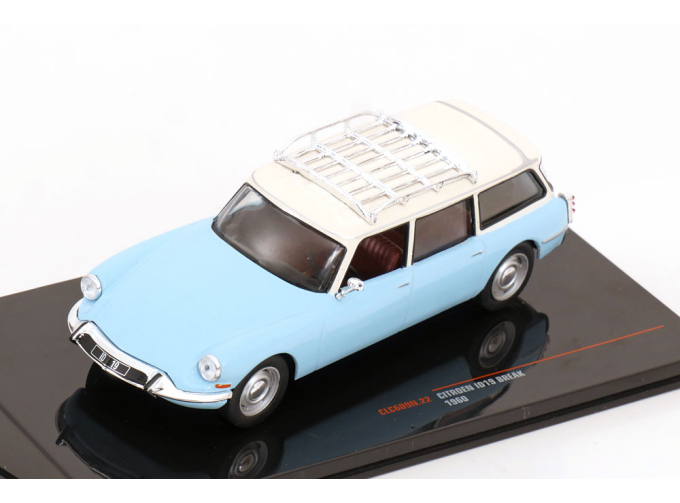 CITROEN Id19 Break Sw Station Wagon (1960), Light Blue White