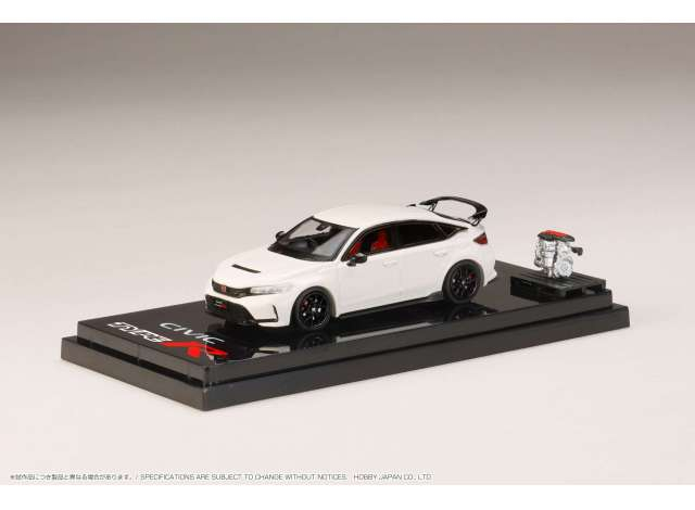 Honda Civic Type R (FL5) with Engine Display Model, championship white