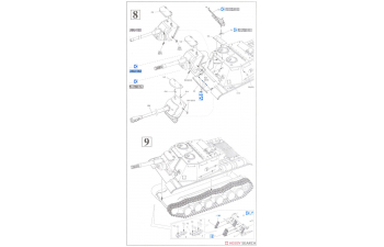 Сборная модель Самоходное орудие ИСУ-122 (2 в 1, 4 фигуры в комплекте)