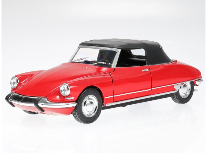 CITROEN DS 19 Cabriolet с тентом, красный