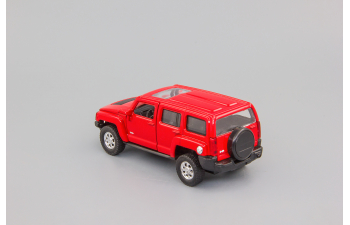 HUMMER H3, red