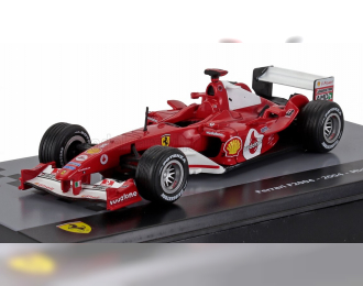 FERRARI F1 F2004 №1 World Champion Season (2004) Michael Schumacher - Con Vetrina - With Showcase, Red White