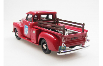 GMC Серии 100 5ти оконный пикап коммунальных служб (1953), красный