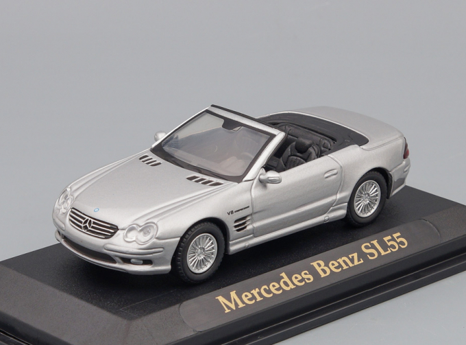 MERCEDES-BENZ SL55, silver