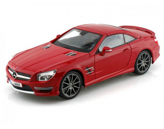 MERCEDES-BENZ SL 63 AMG Hard Top, красный