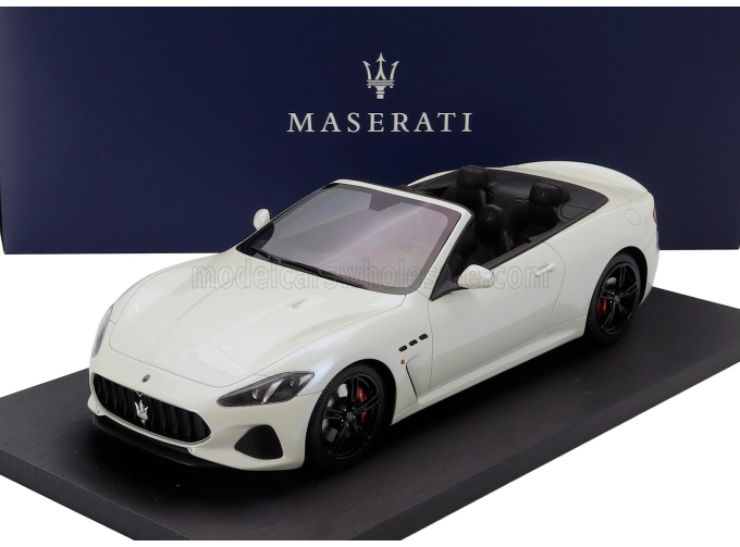MASERATI Grancabrio Open (2019), Bianco Birdcage - White Pearl Met