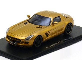 MERCEDES-BENZ SLS AMG (2009), gold metallic