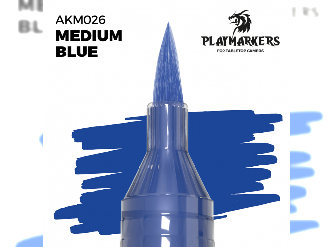 Маркер акриловый PLAYMARKER - Средне-синий / MEDIUM BLUE – PLAYMARKER