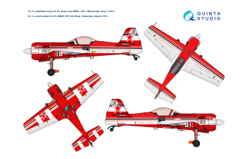 Декаль "Су-31 Вокруг Света ч.1" (с 3D-печатными и стеклопластиковыми деталями)