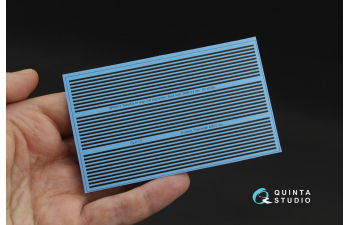 3D Декаль Черные полосы / ватерлинии. Ширина 0,8 мм, длина 2820 мм. (для всех моделей)