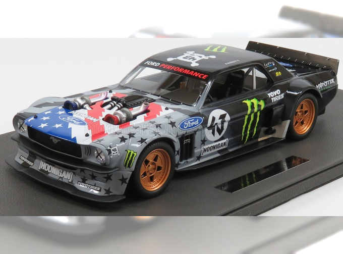 FORD Mustang Hoonigan V2 №43 Rally (1965) Ken Block, Grey Black