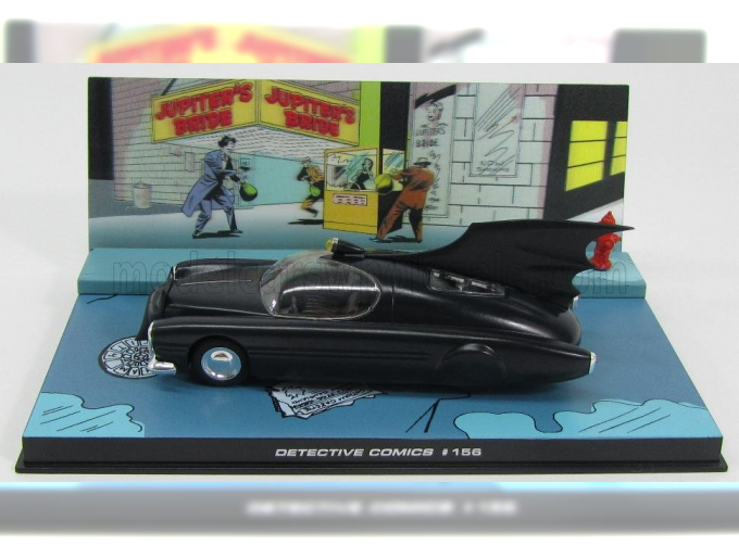 BATMAN Batmobile - Detective Comics 156 1950, Matt Black