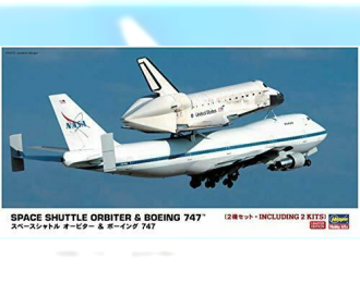 Сборная модель Самолет с шатлом SPACE SHUTTLE ORBITER AND BOEING 747