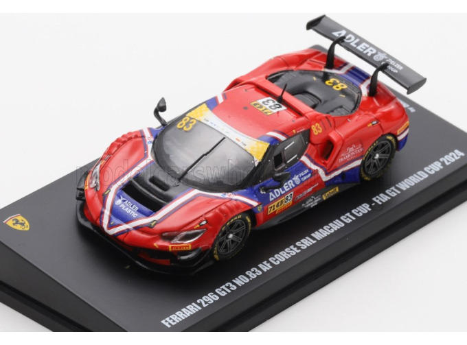 FERRARI 296 GT3 3.0L Turbo V6 Team AF Corse №83 Macau GP FIA GT World Cup (2024) Antonio Fuoco