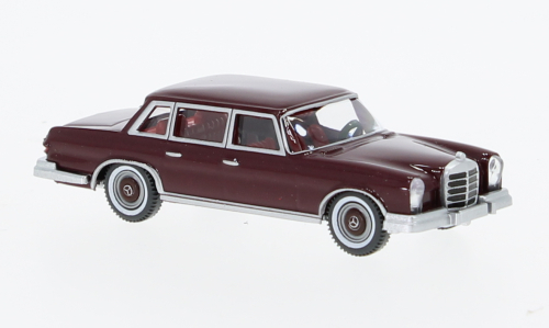 MERCEDES-BENZ 600 (W100), dark red