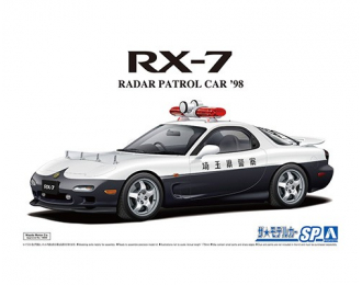 Сборная модель Mazda RX-7 FD3S Radar Patrol Car 98