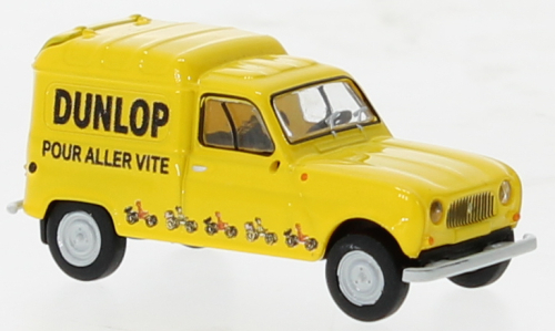 RENAULT R4 Fourgonnett Dunlop (1960), yellow