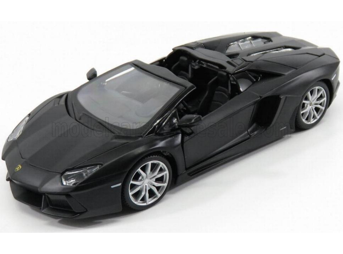 LAMBORGHINI Aventador LP 700-4 Roadster (2013), black