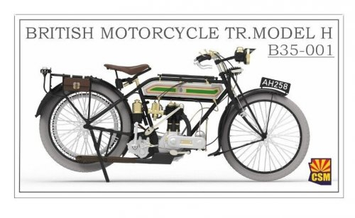 Сборная модель British Motorcycle Tr.Model H