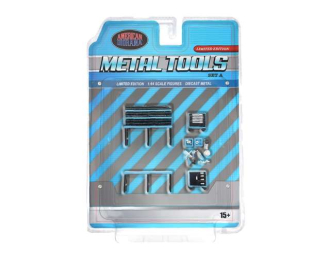 Metal Tool - Set A, blue