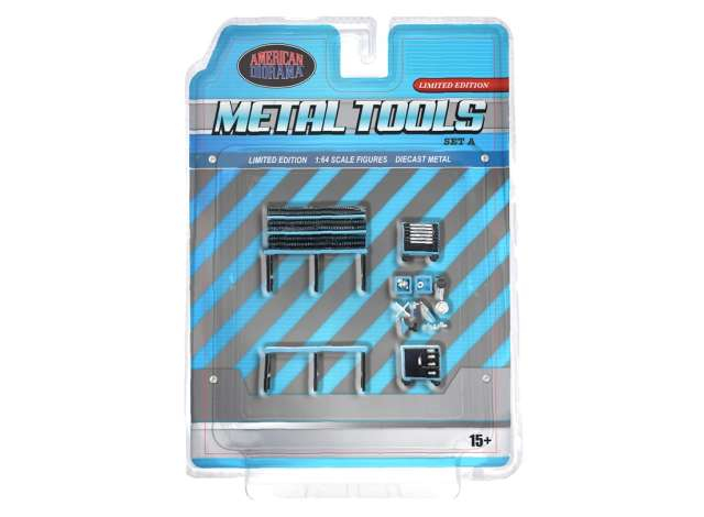 Metal Tool - Set A, blue