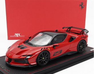 FERRARI Sf90 Xx Stradale №23 (2024) - Con Vetrina - With Showcase, Rosso Corsa - Red Black