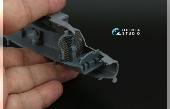 3D Декаль Стеганая обивка кабины для Ка-52/52М для QD+72229 (Dream Model/Quinta Models)