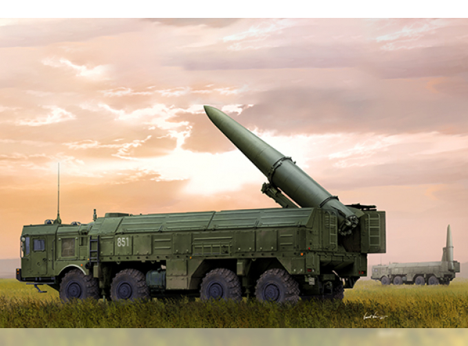 Сборная модель Ракетный комплекс Russian 9P78-1 TEL for 9K720 Iskander-M System (SS-26 Stone)