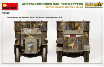 Сборная модель Austin Armoured Car 1918 Pattern. British Service. Western Front. Interior Kit