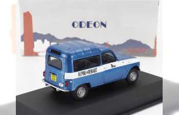 RENAULT R4 F4 Fourgonnette Van Alpine Renault Assistance (1975), Blue Met White