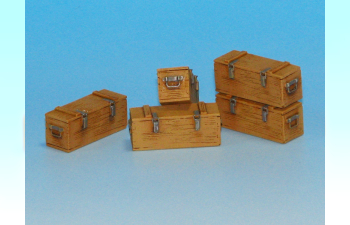 Wooden Ammo Boxes for 5 cm Kw.K.39