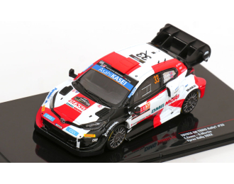 TOYOTA Yaris Gr Rally1 Team Toyota Gazoo Racing Wrt N33 2nd Rally Ypres (2022) Elfyn Evans - Scott Martin, White Red Black
