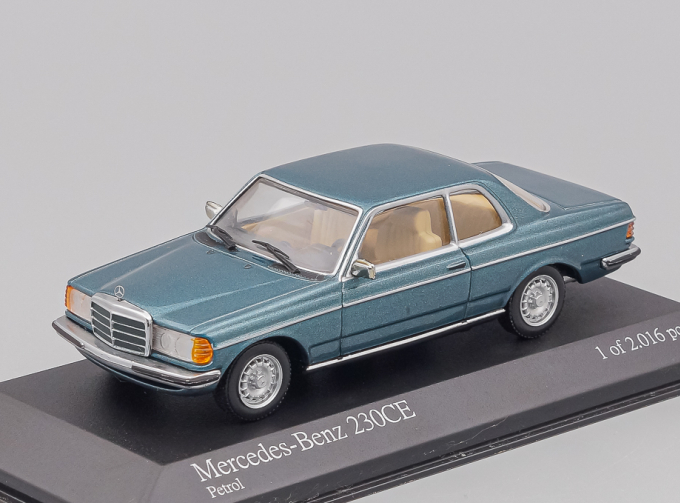 MERCEDES-BENZ 230CE (W123), blue