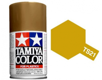 Краска спрей золотистый TS-21 Gold (в баллоне), 100 мл.