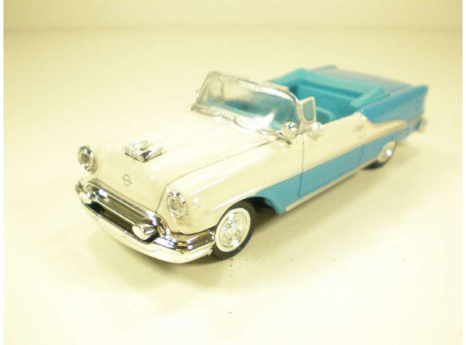 OLDSMOBILE Super 88 (1955), City Cruiser Collection, white / blue