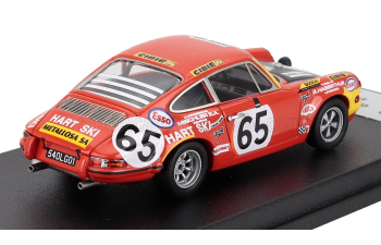 PORSCHE 911s Coupe №65 24h Le Mans Claude Haldi - Arthur Blank (1970), Red Black