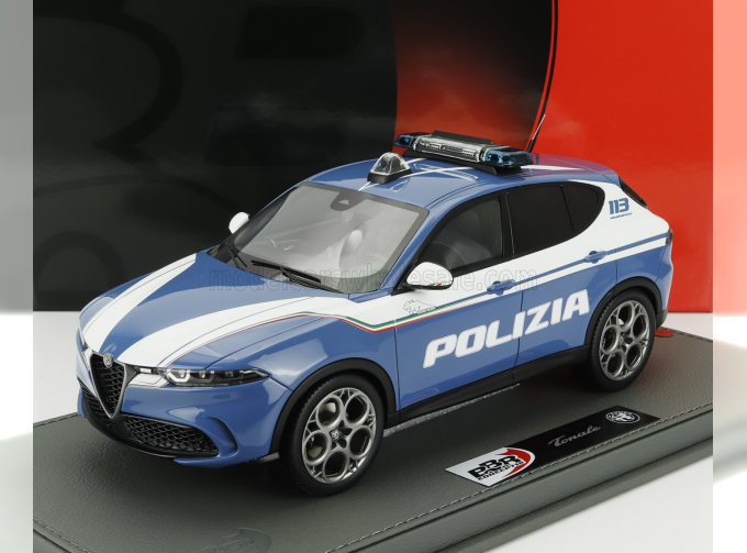 ALFA ROMEO Tonale Veloce Polizia (2023) - Con Vetrina - With Showcase, Blue White