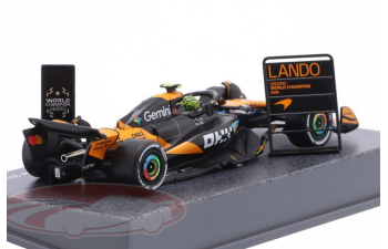 McLAREN MCL39 №4 3rd Abu Dhabi GP Formula 1 World Champion Lando Norris (2025)