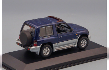 MITSUBISHI Pajero II SWB Рестайлинг (1997), blue metallic