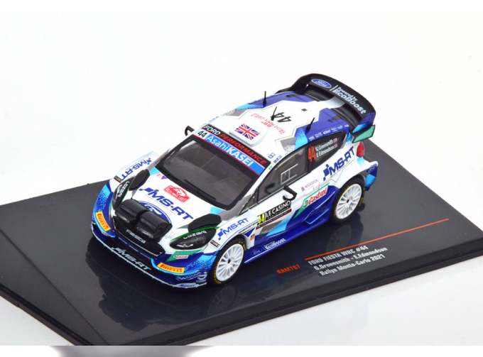 FORD Fiesta WRC #44 "M-Sport Ford WRT" Greensmith/Edmondson 8 место Rally Monte Carlo (с люстрой) 2021