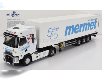 RENAULT T-line High Truck Cassonato Mermet Transports (2021), White